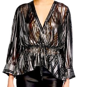 NWT IRO Darla VNeck Blouse